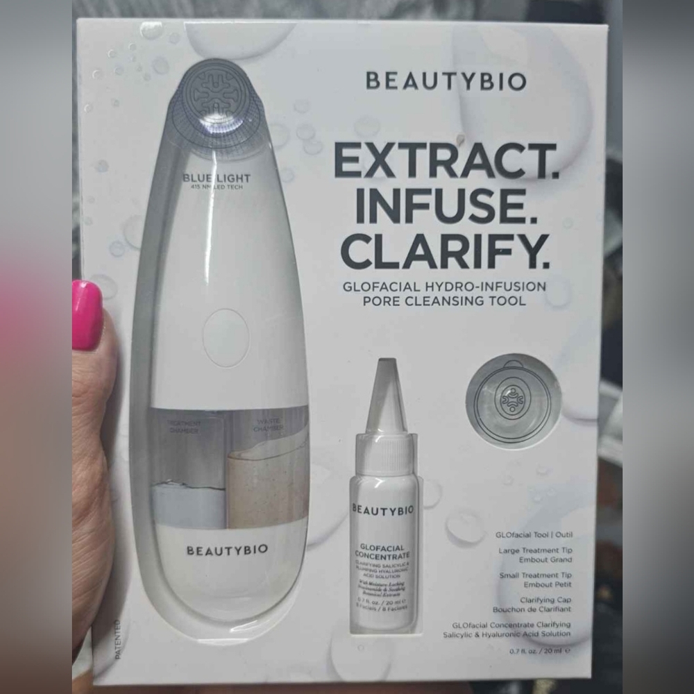 Beautybio GloFacial Hydro-Infusion Pore Cleansing Tool